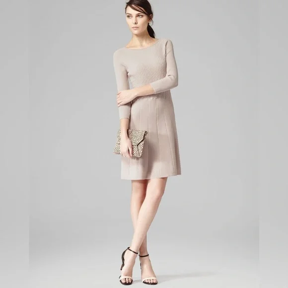 reiss beige dress Ariana Sparkly Maxi Dress main image 1